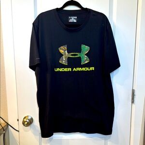 Under Armour Men's Black T-Shirt NWOT 2XL